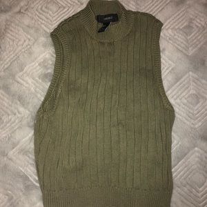 Forever 21 knitted crop top